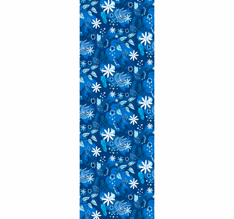 Motiv květinové fauny Umělecká tapeta - TenStickers