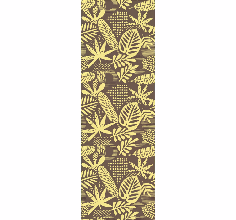 Botanický motiv vzor Dopisní tapeta - TenStickers
