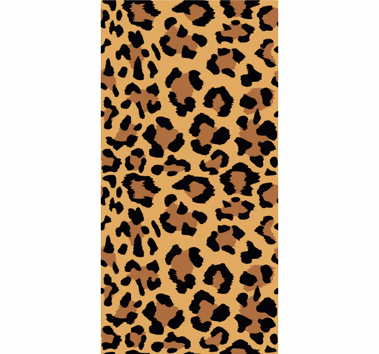 Vzor leopardí skvrny Leopardí tapeta - TenStickers
