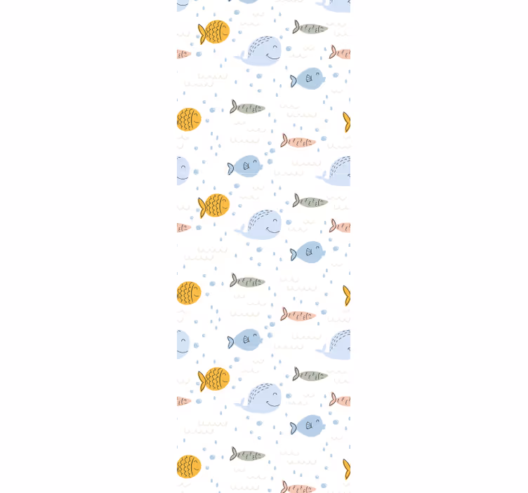 Vodní motiv Ryba tapeta - TenStickers