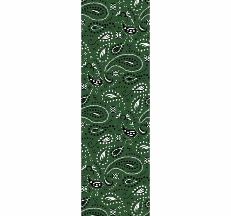 Severský paisley vzor Severská tapeta - TenStickers