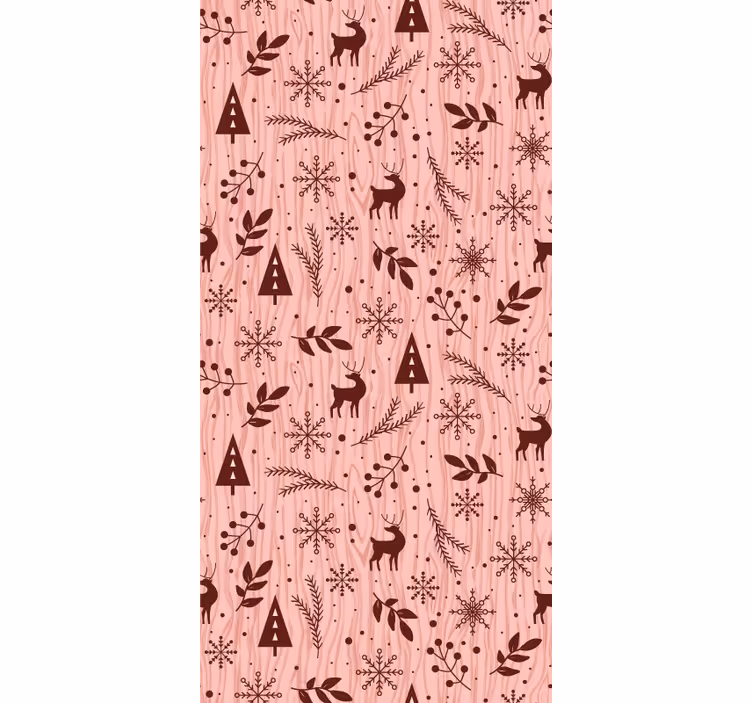 Scéna sobího lesa Zvířecí tapeta - TenStickers