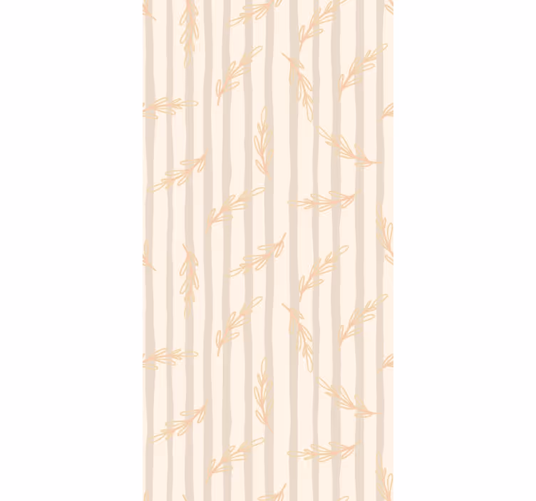 Elegantní béžová vertikální tapeta - TenStickers
