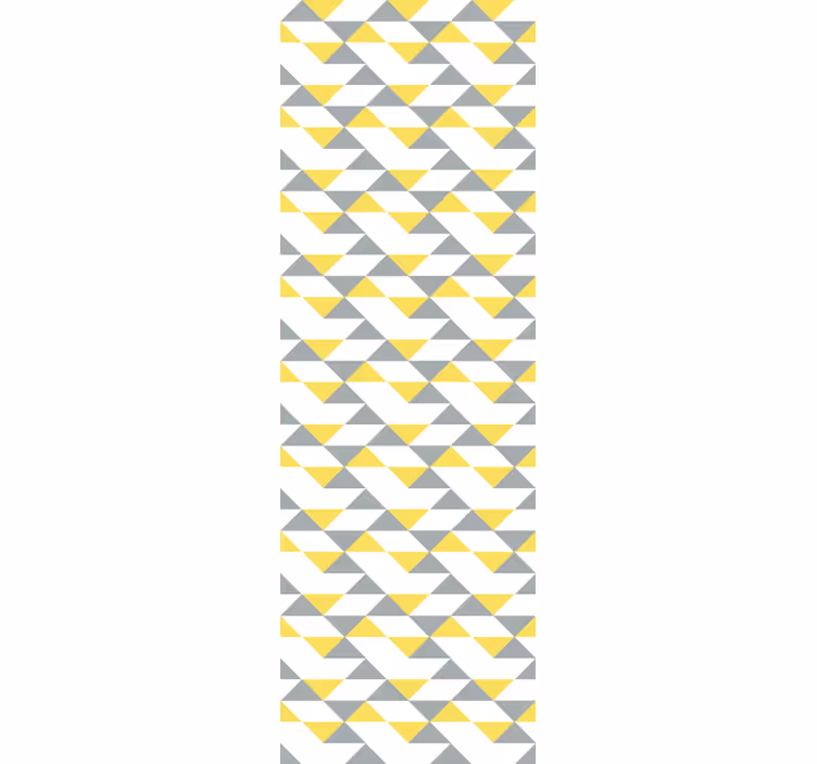 Tapeta na plochu šedý pantone trojúhelník - TenStickers