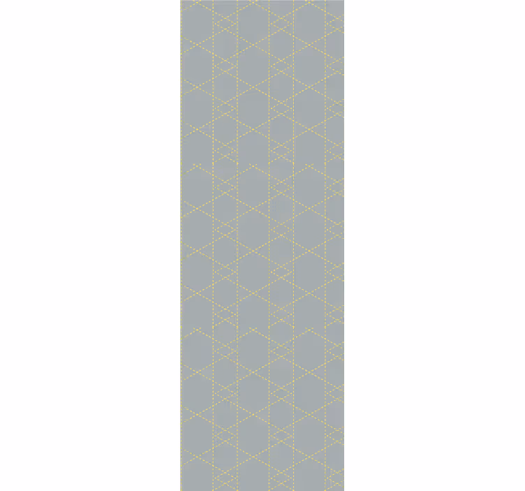 Geometrický mřížkový vzor Geometrická tapeta - TenStickers
