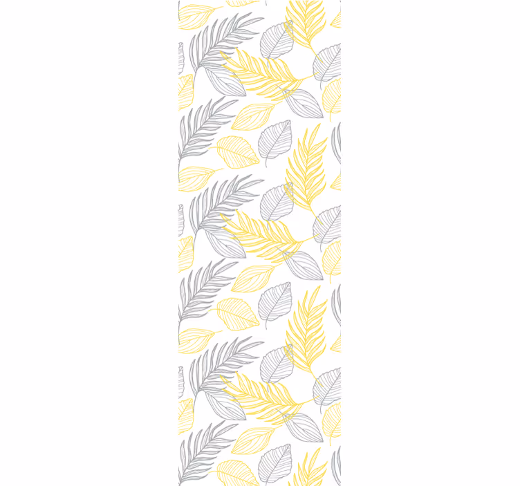 Pantone listy vzor tapeta - TenStickers