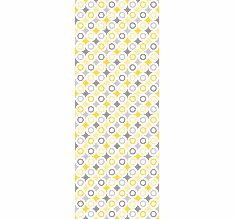 Kruhový vzor Tapeta tečka - TenStickers