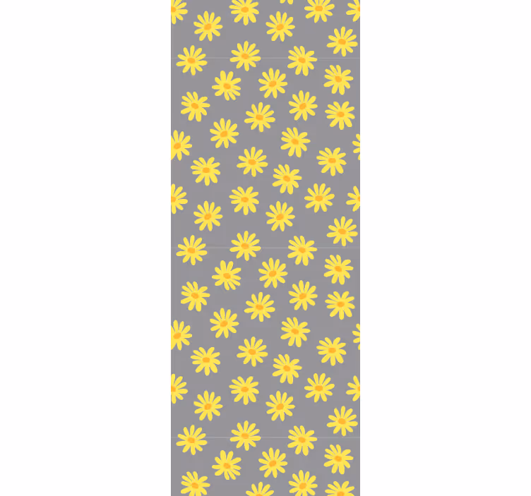Květinová tapeta pantone calendula - TenStickers