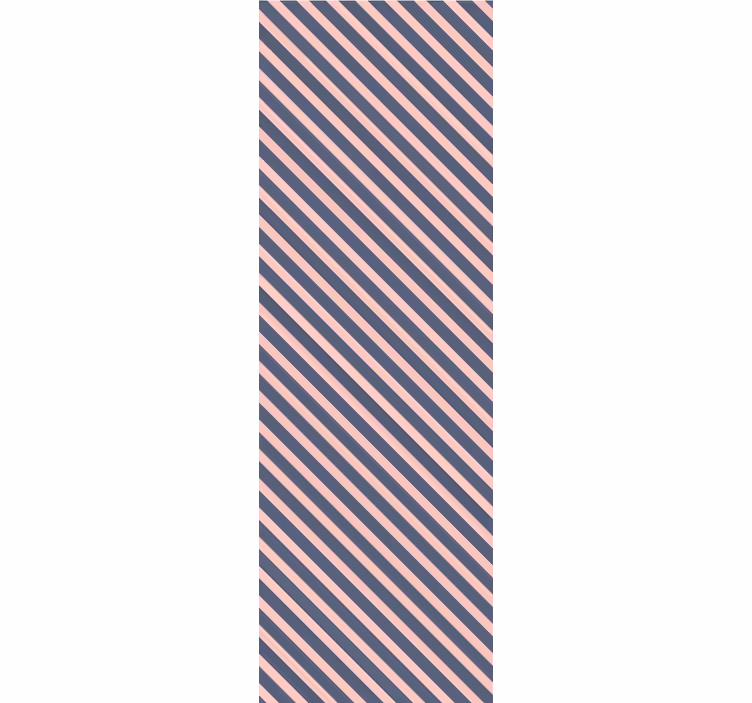 Harmonie diagonálního pruhu Vodorovné pruhy tapeta - TenStickers