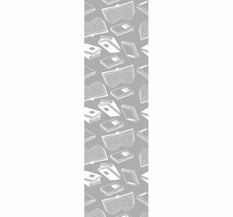 Tapeta na zeď v severské šedé báseň - TenStickers