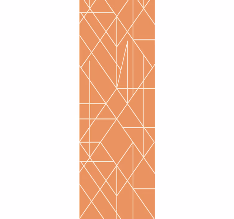 Tapeta do obývacího pokoje severská geometrická mozaika - TenStickers