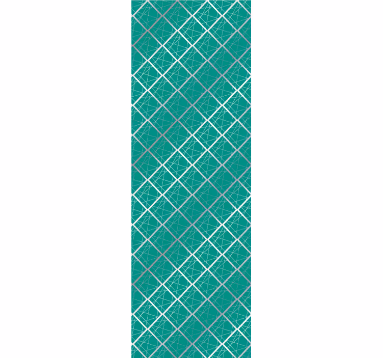 Geometrická mříž Geometrická tapeta - TenStickers