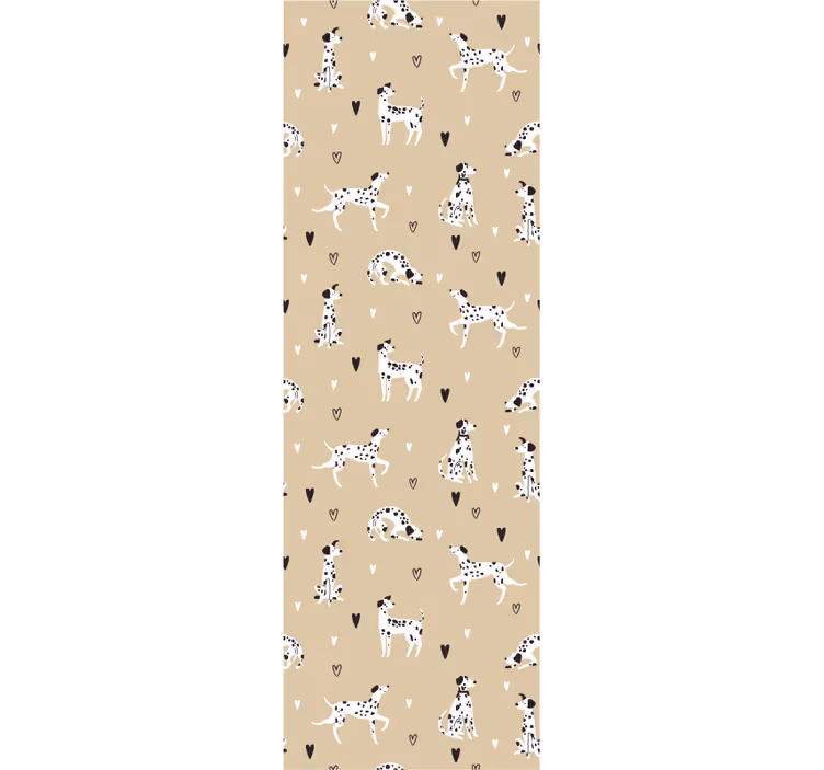 Psí vzor potěšení Psí tapeta - TenStickers