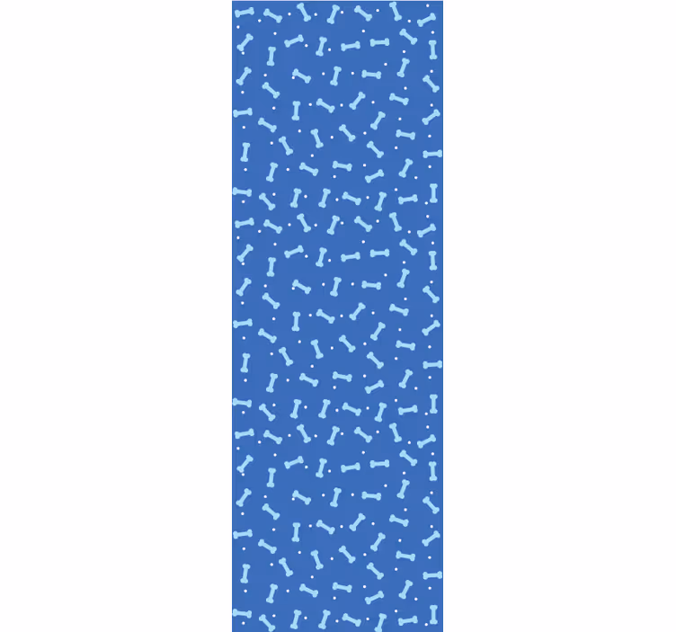 Geometrický motiv kosti Psí tapeta - TenStickers