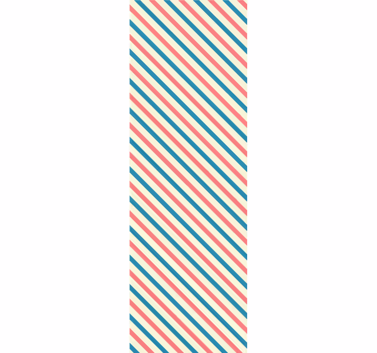 Diagonální pruhovaný vzor Tapeta další proužek - TenStickers