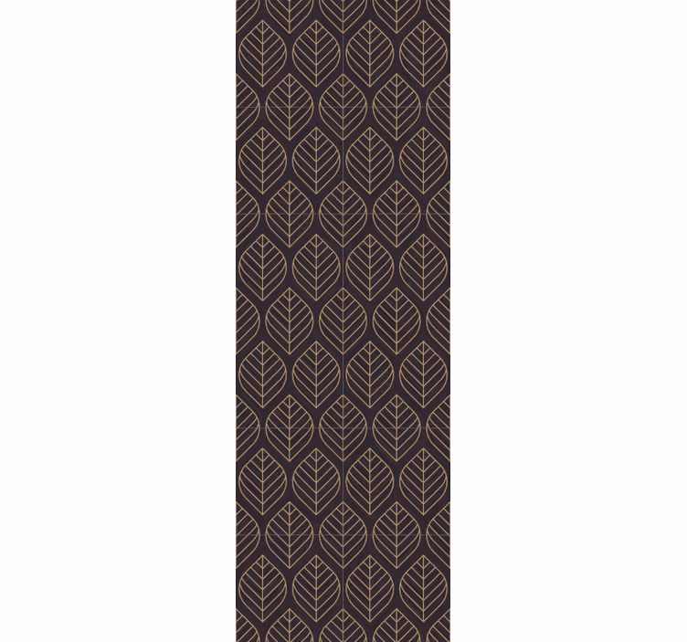 Elegance se vzorem listů Dopisní tapeta - TenStickers