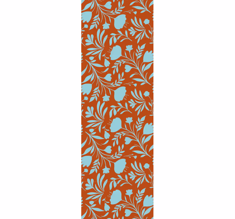 Květinová vintage elegance Květinový ornament tapeta - TenStickers