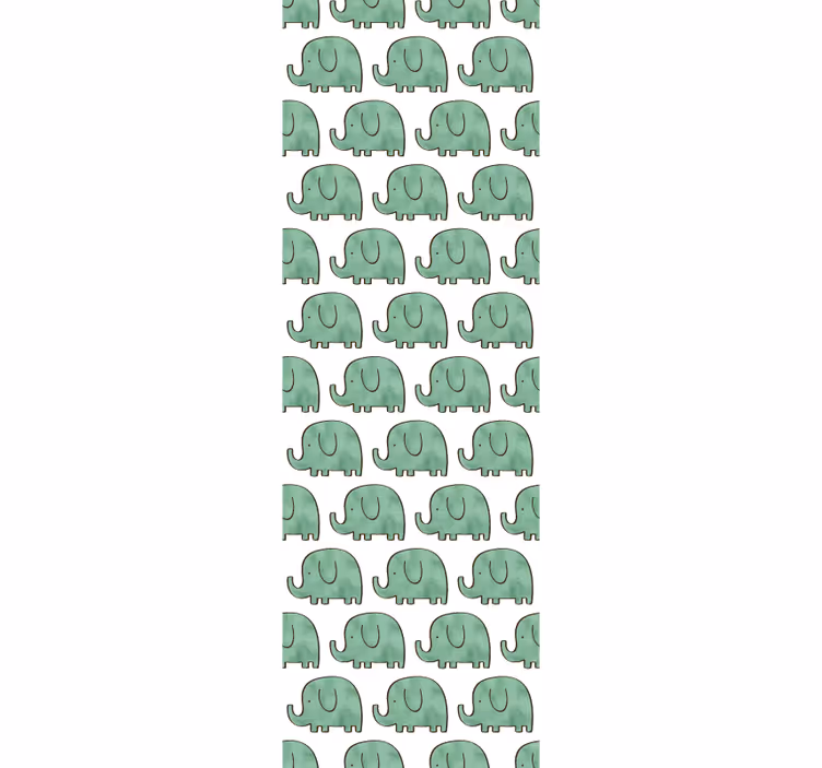 Okouzlující sloni Slon tapeta - TenStickers