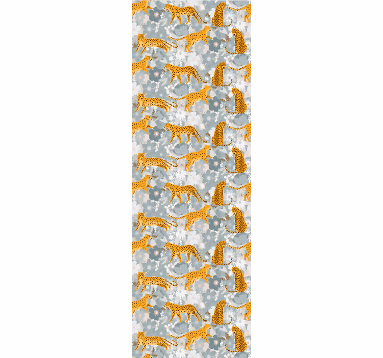 Leopardí motiv Zvířecí tapeta - TenStickers