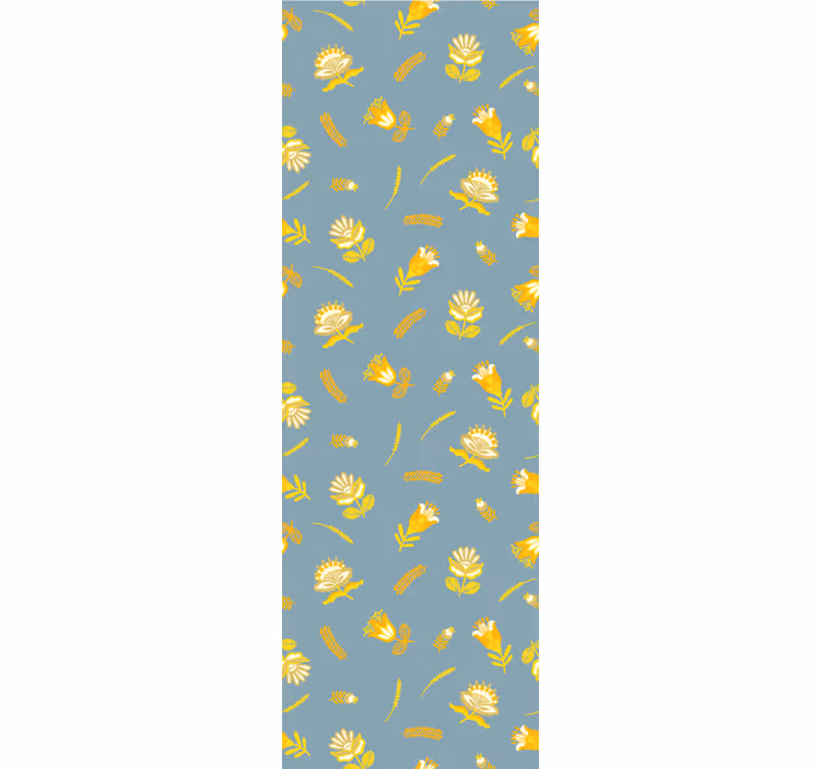 Květinové potěšení květinová tapeta - TenStickers