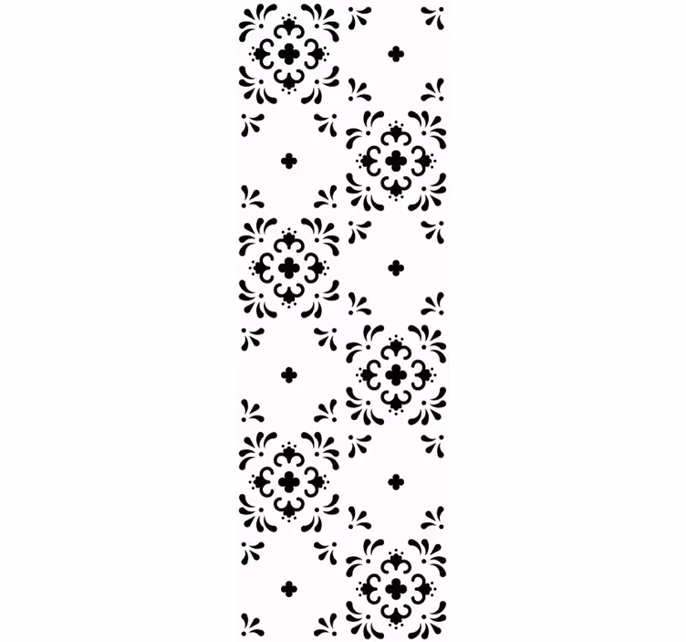 Květinový ornament Květinový ornament tapeta - TenStickers