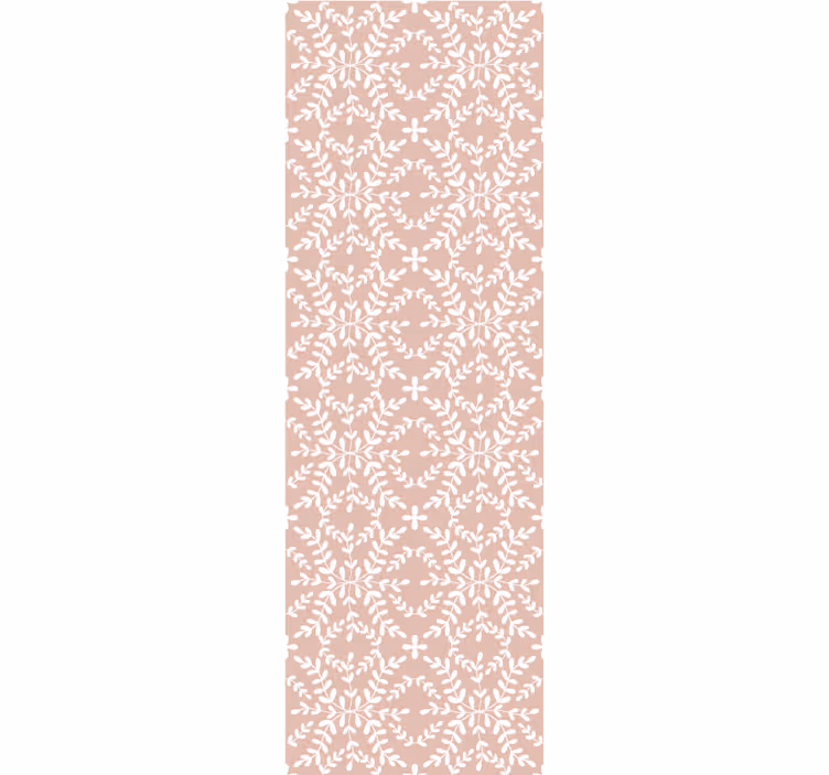 Prostředí s květinovým vzorem Květinový ornament tapeta - TenStickers