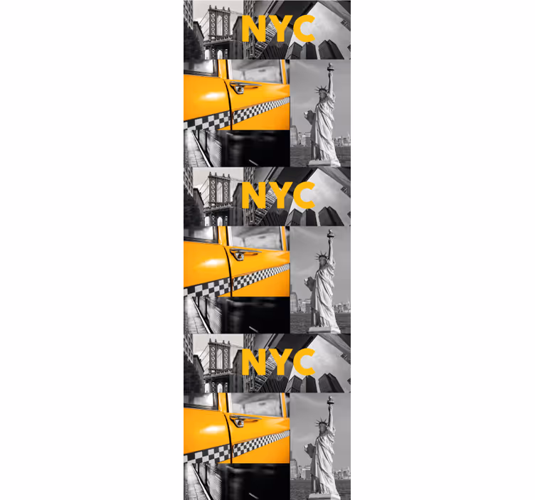 Městská koláž město a země tapeta - TenStickers