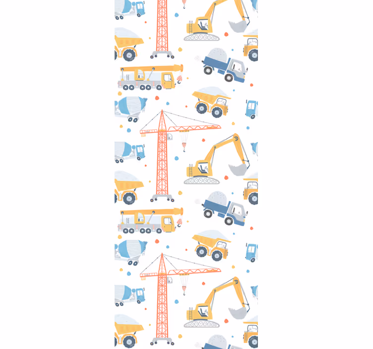 Stavební motivy Tapeta do dětského pokoje - TenStickers