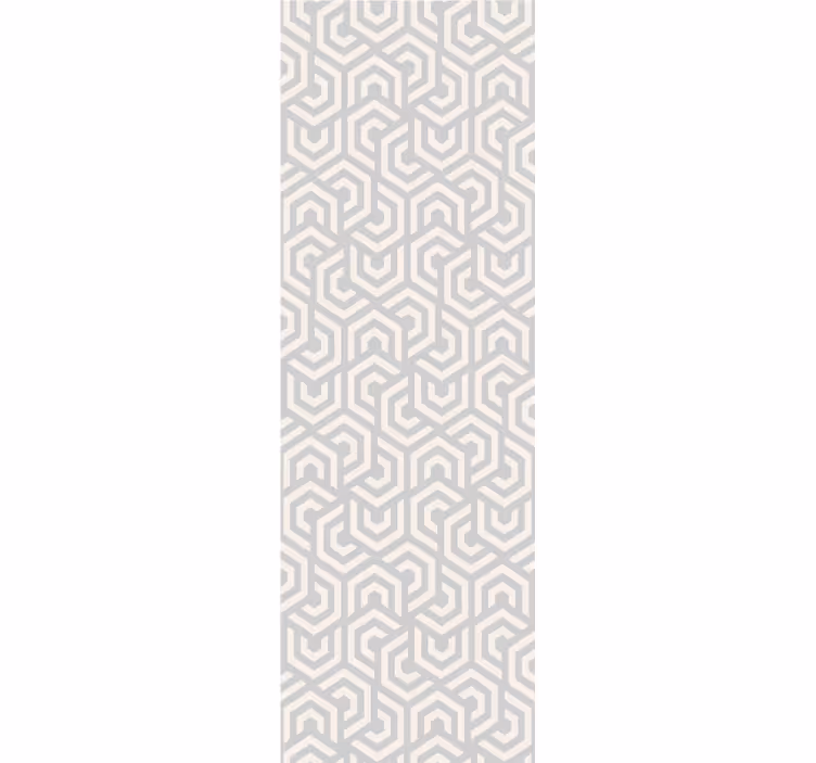 Labyrintový vzor Geometrická tapeta - TenStickers