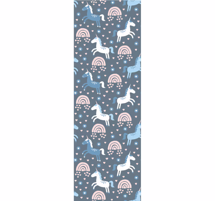 Motiv žirafy duhy Zvířecí tapeta - TenStickers