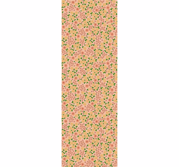 Květinový motiv potěší květinová tapeta - TenStickers