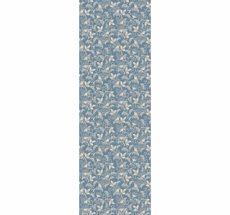 Květinový vzor vintage Květinový ornament tapeta - TenStickers