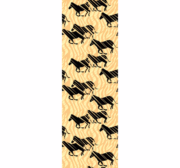 Motiv zebra Zvířecí tapeta - TenStickers