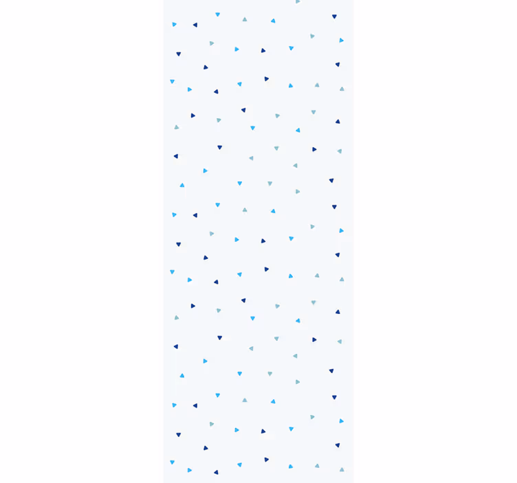 Minimalistické trojúhelníky Geometrická tapeta - TenStickers