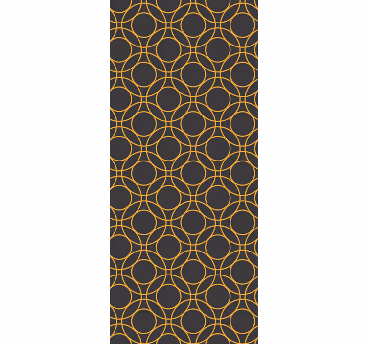 Design kruhového vzoru Tapeta do koupelny - TenStickers