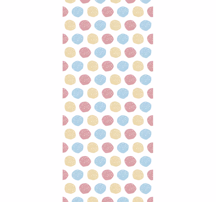 Tečkovaný motiv Tapeta tečka - TenStickers