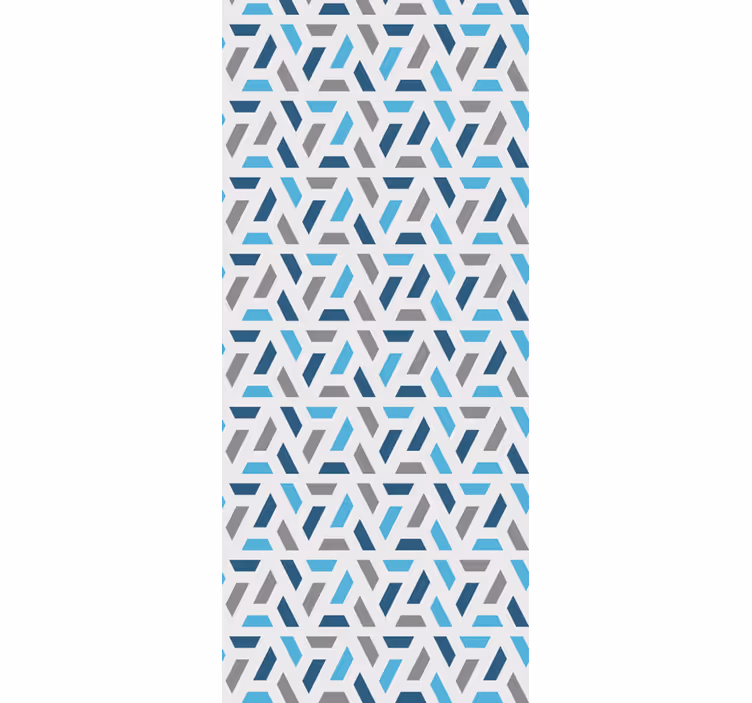 Abstraktní do sebe zapadající vzory Geometrická tapeta - TenStickers