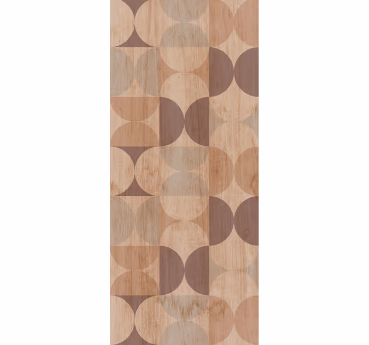 Motiv geometrického kruhu Tapeta tečka - TenStickers