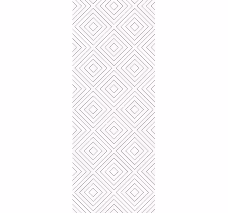 Geometrický tvar diamantu Geometrická tapeta - TenStickers