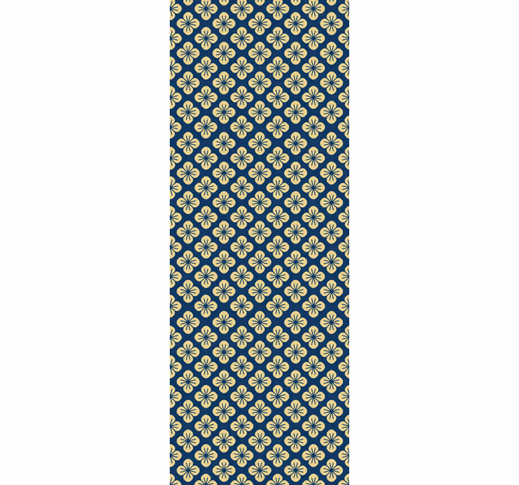 Ornamentální vzor Květinový ornament tapeta - TenStickers