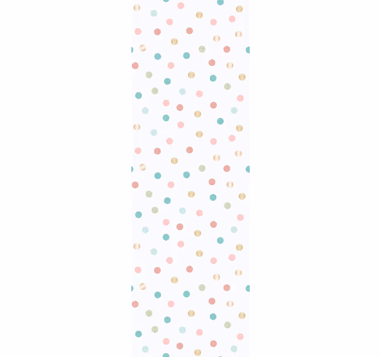 Třpytivé konfety puntíkované bezešvé tapeta - TenStickers