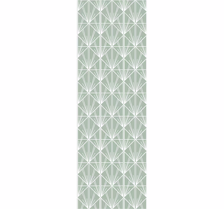 Inspirované art deco Geometrická tapeta - TenStickers