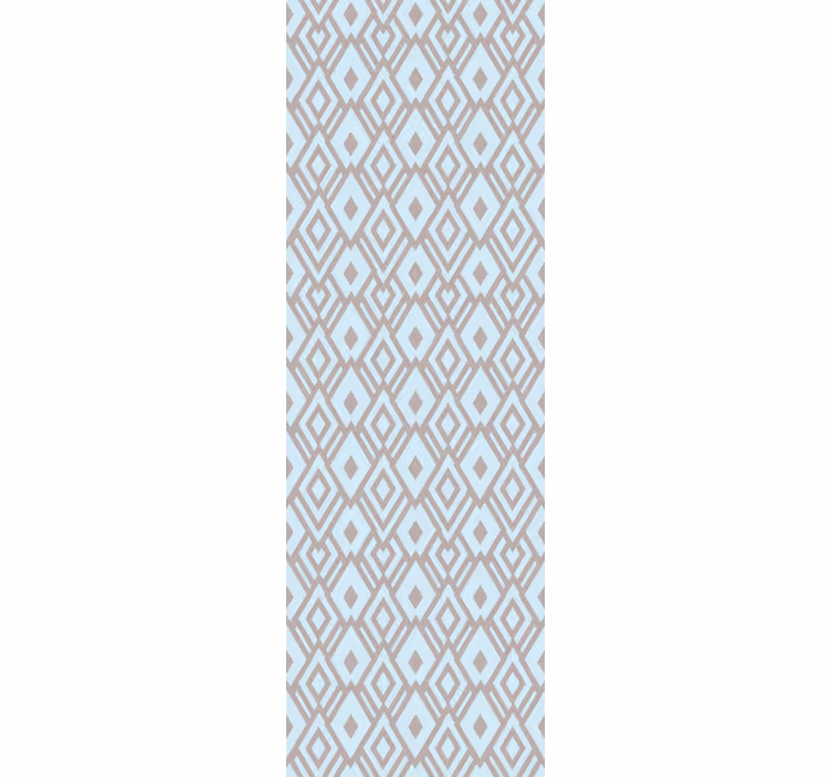 Geometrický diamantový motiv Geometrická tapeta - TenStickers
