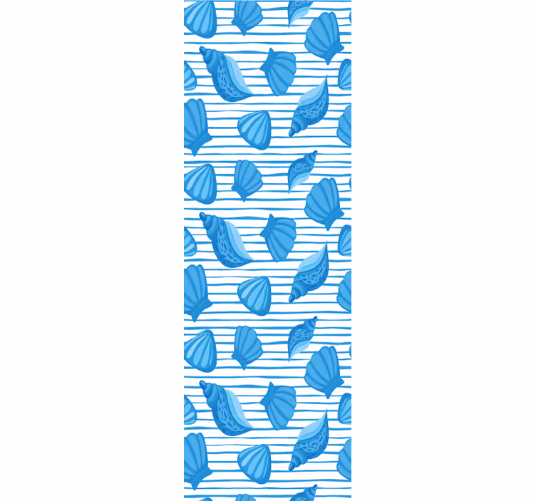 Vzory mušlí Příroda tapeta - TenStickers