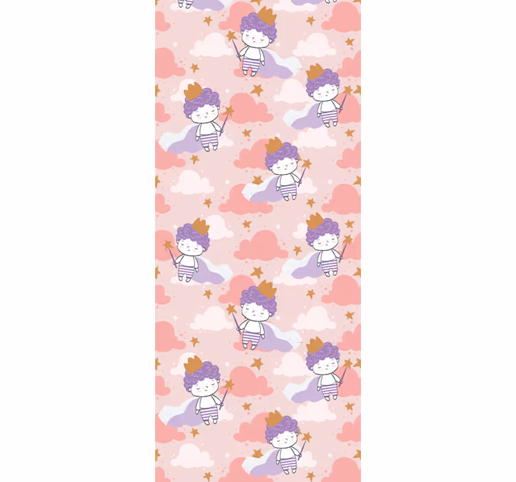 Cherubická fantazie školka tapeta - TenStickers