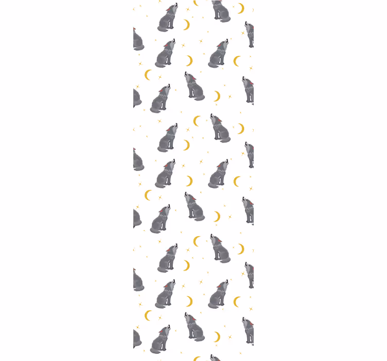 Psí nebeský vzor Psí tapeta - TenStickers