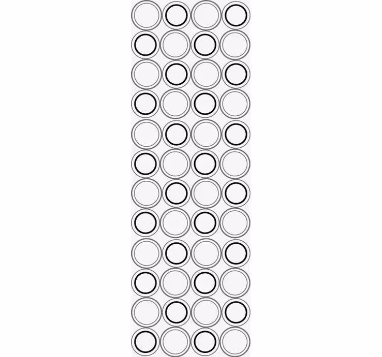 Zřetězený vzor Tapeta tečka - TenStickers