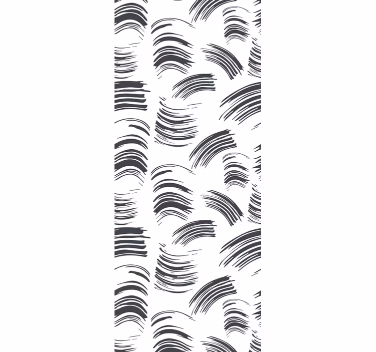 Dynamické tahy štětcem 3D tapeta - TenStickers