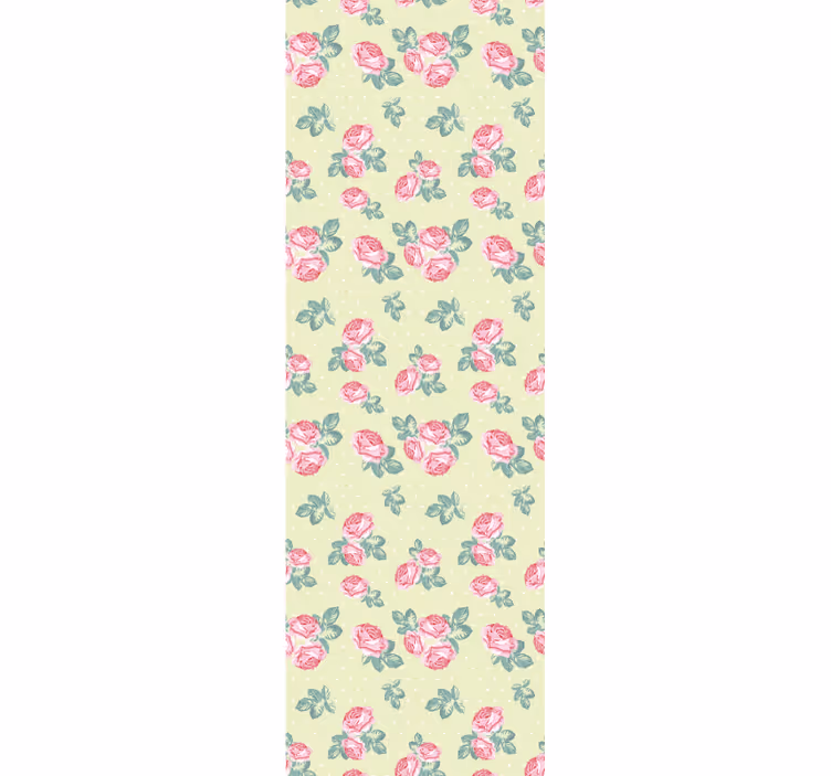 Klasický květinový design květinová tapeta - TenStickers