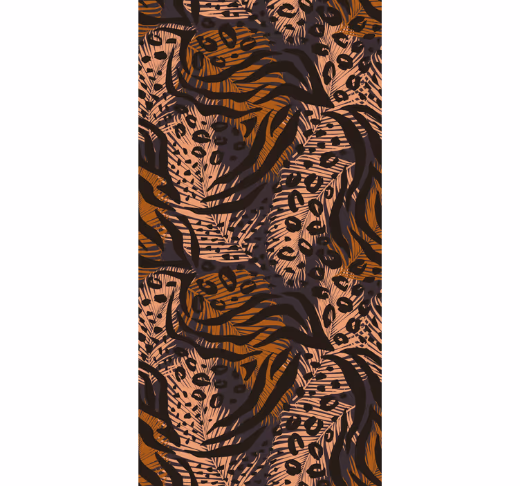 Tropický zvířecí vzor Leopardí tapeta - TenStickers